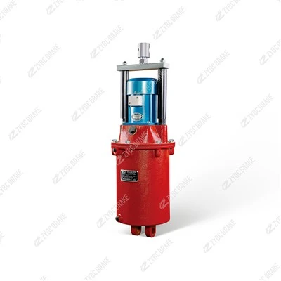 Poussoir hydraulique YT1 stable à haute fréquence pour grues à tour et freins à tambour industriels